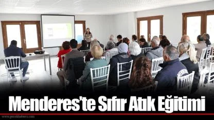 Menderes’te Sıfır Atık Eğitimi