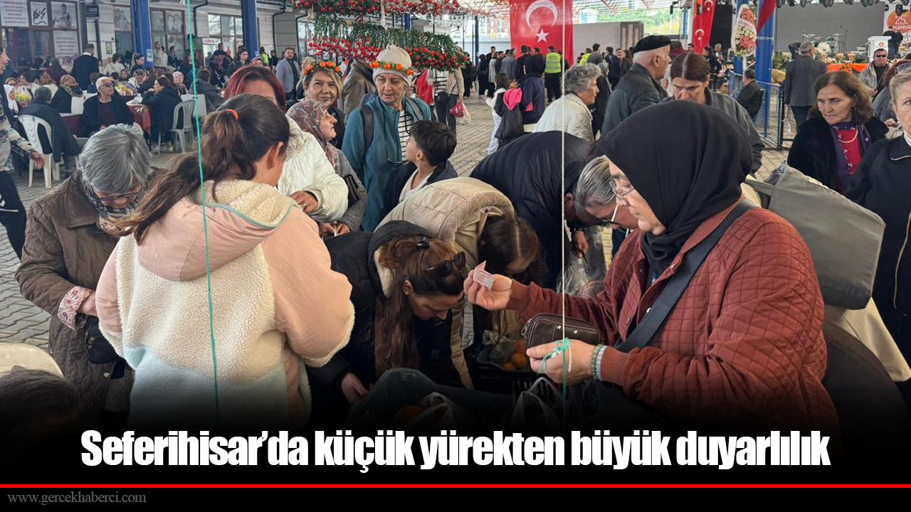 Seferihisar’da küçük yürekten büyük duyarlılık