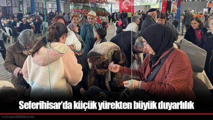 Seferihisar’da küçük yürekten büyük duyarlılık