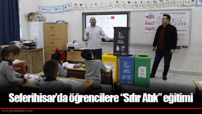 Seferihisar’da öğrencilere “Sıfır Atık” eğitimi