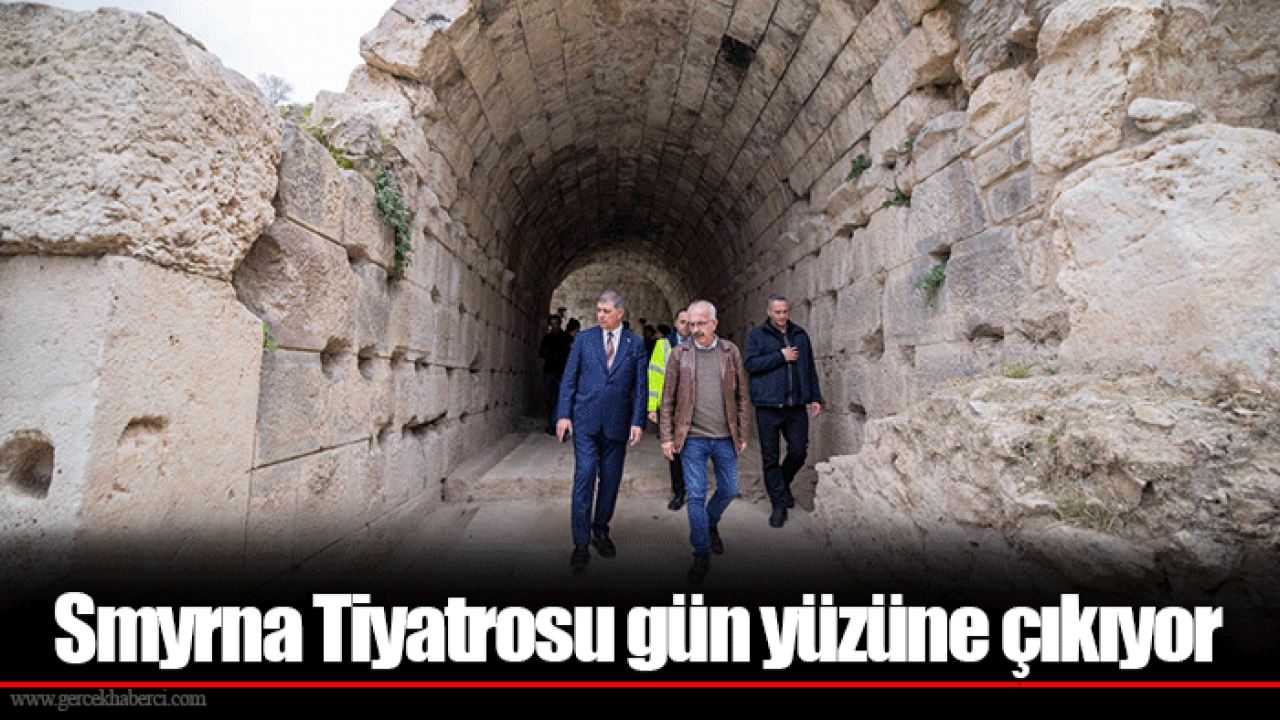 Smyrna Tiyatrosu gün yüzüne çıkıyor