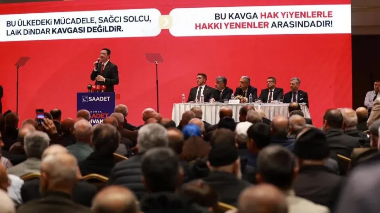 SP Genel Başkanı Arıkan, "Bu kavga hak yiyenlerle hakkı yenenler arasındadır! 9 milyonluk saat takanlarla, otobüs terminallerinin banklarında sabahlayanlar arasındadır"