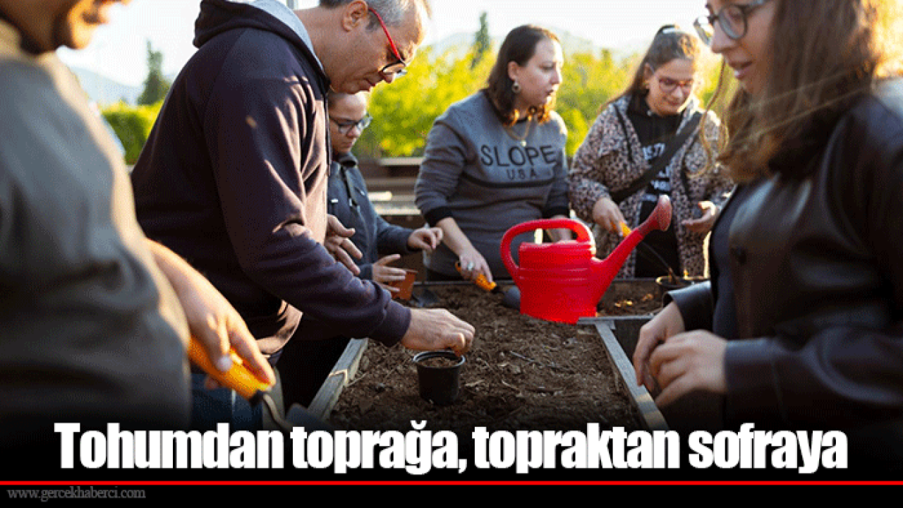 Tohumdan toprağa, topraktan sofraya