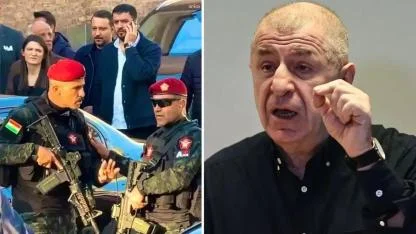 Ümit Özdağ'dan, Şırnak'a gelen Barzani'nin 'uzun namlulu' korumalarına tepki: 'Bu görüntüler tam bir skandaldır!'