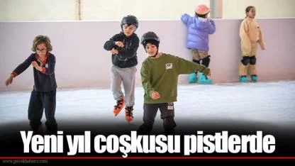 Yeni yıl coşkusu pistlerde