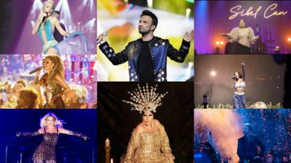 Yılbaşı sahnelerinde dudak uçuklatan "dolar" dönemi: Megastar, Mahsun Kırmızıgül ve Sibel Can zirvede!