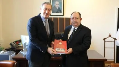 YSK Başkanı Yener'den DEM Parti Eş Genel Başkanı Bakırhan'a ziyaret