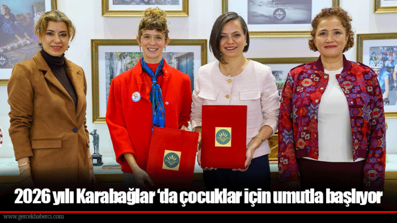 2026 yılı Karabağlar ‘da çocuklar için umutla başlıyor