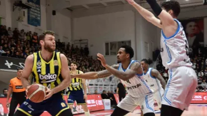Basketbol Süper Ligi: Aliağa Petkimspor: 70 - Fenerbahçe Beko: 78