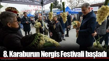 8. Karaburun Nergis Festivali başladı