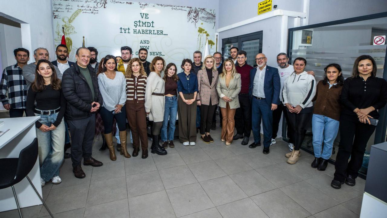 AK Parti İzmir Milletvekili Şebnem Bursalı'dan İGC'ye ziyaret