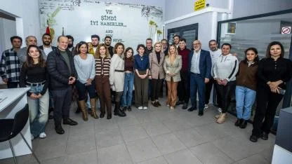 AK Parti İzmir Milletvekili Şebnem Bursalı'dan İGC'ye ziyaret