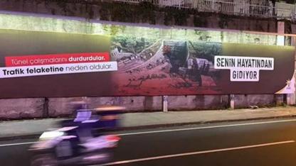 AK Parti'li Acar'dan, gündem olan 'İBB billboardları'na dair 'arpa boyu' çıkışı: Görünür kılmaya devam edeceğiz