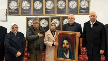 Alevilerle ilgili sözlerin tepki çeken AK Parti'li Usta'dan yeni paylaşım: Hz. Ali'nin portresiyle