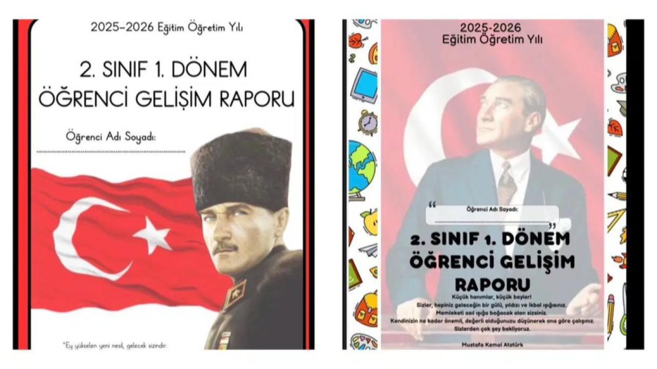 Atatürksüz karnelere öğretmen müdahalesi