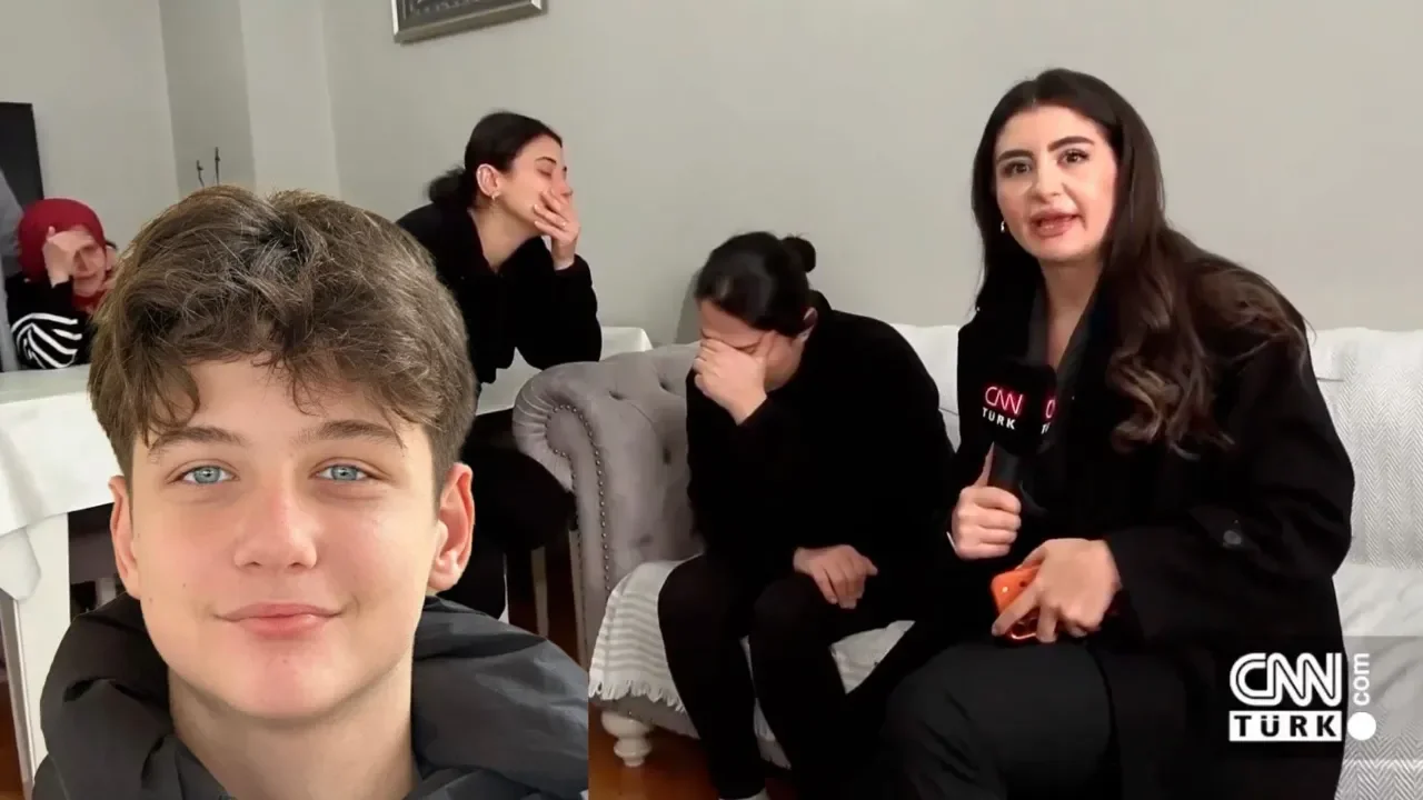 Atlas Çağlayan'ın ailesine röportaja giden CNN Türk muhabirinin tavırlarına tepki yağıyor