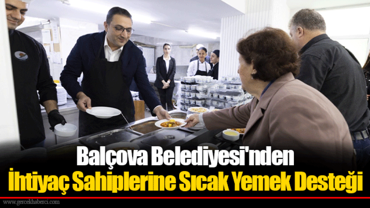 Balçova Belediyesi'nden İhtiyaç Sahiplerine Sıcak Yemek Desteği