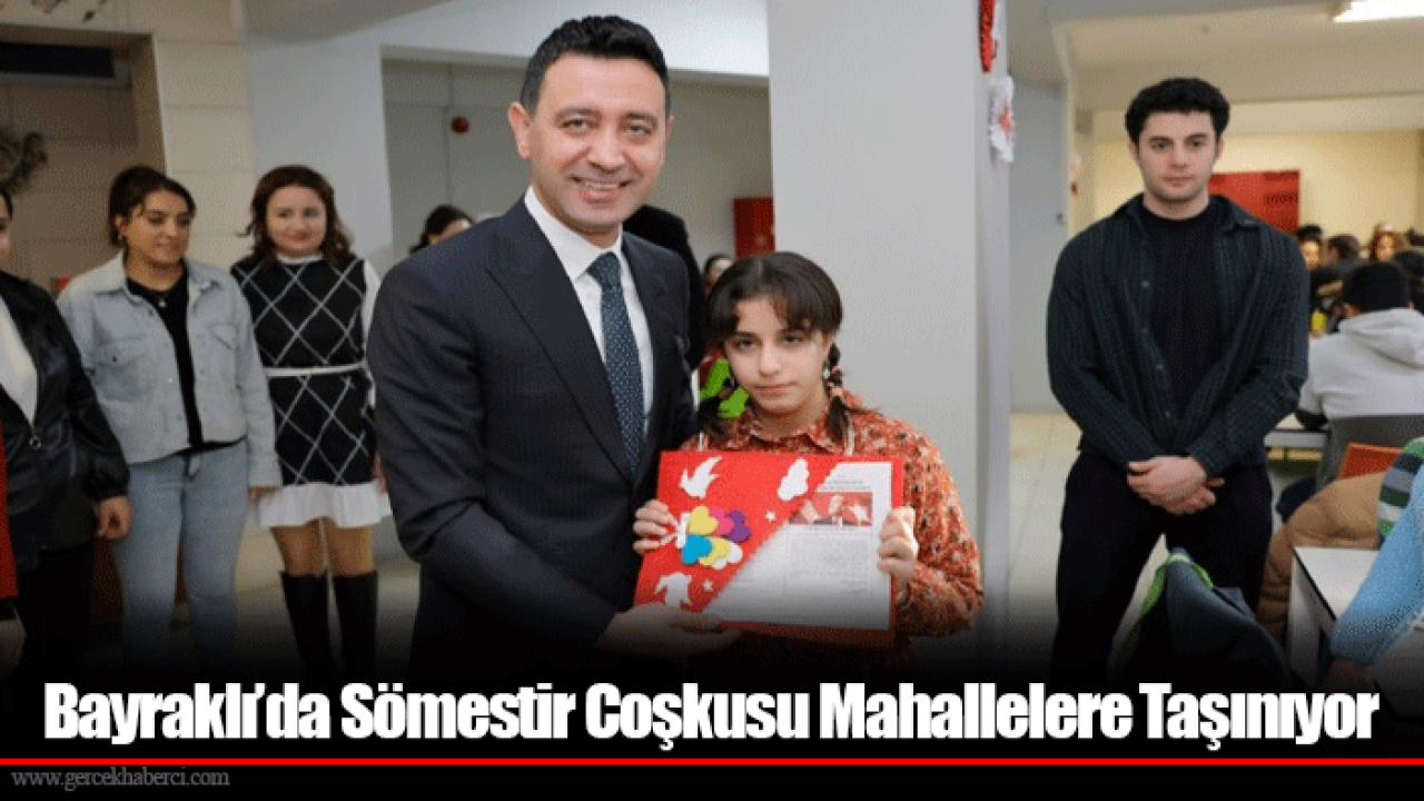 Bayraklı’da Sömestir Coşkusu Mahallelere Taşınıyor