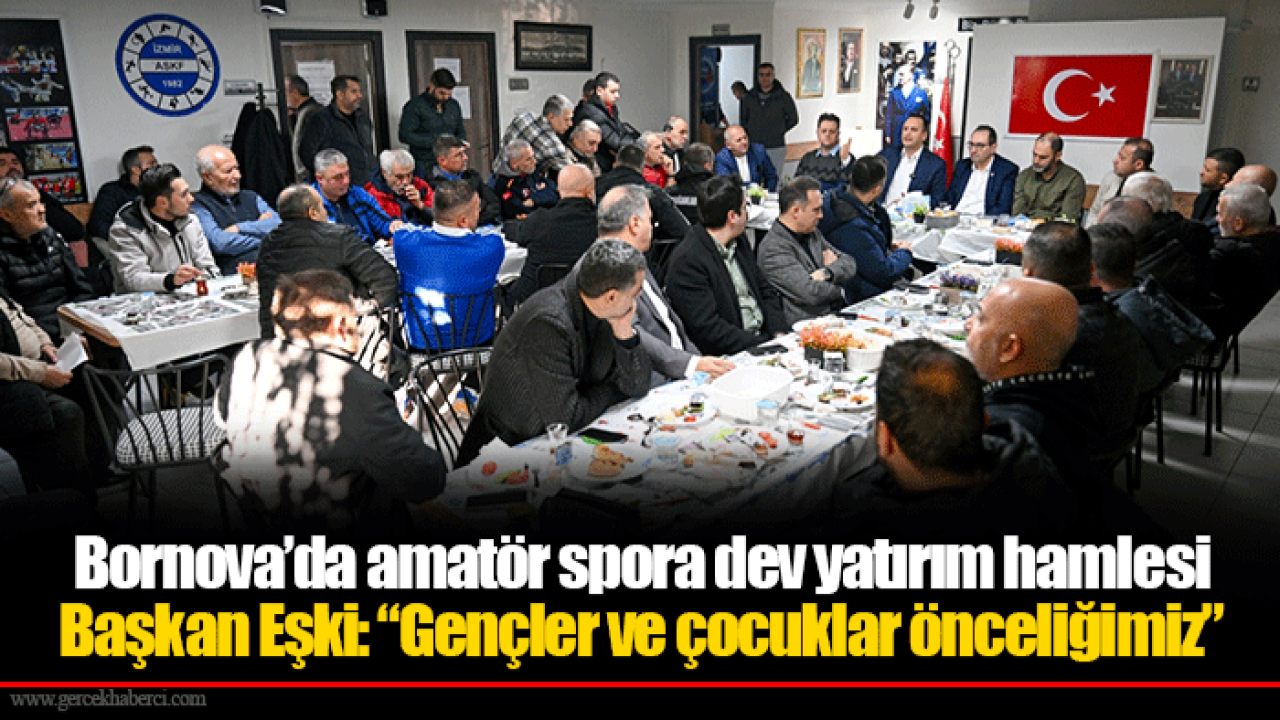 Bornova’da amatör spora dev yatırım hamlesi