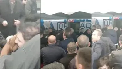 Bursa Büyükşehir Belediye Başkanı Mustafa Bozbey'e saldırı girişimi