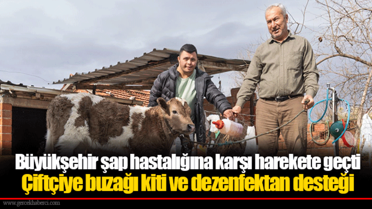 Büyükşehir şap hastalığına karşı harekete geçti