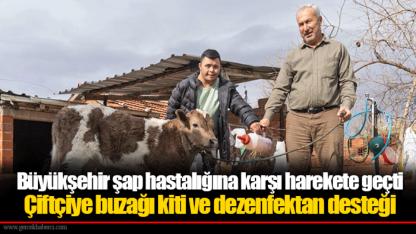Büyükşehir şap hastalığına karşı harekete geçti