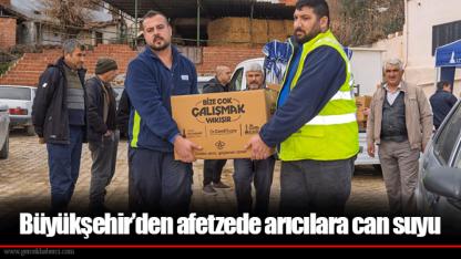 Büyükşehir’den afetzede arıcılara can suyu