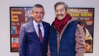CHP lideri Özel'den Kadir İnanır'a ziyaret