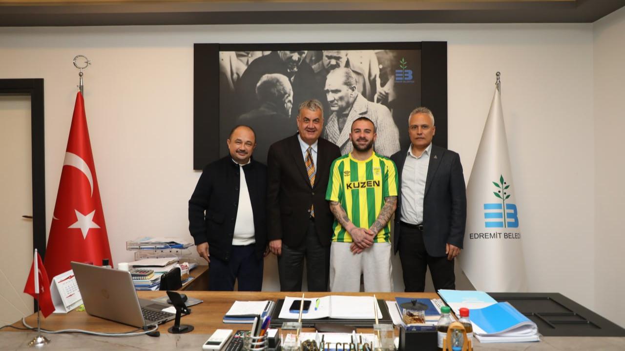 Edremitspor’dan orta sahaya tecrübeli takviye