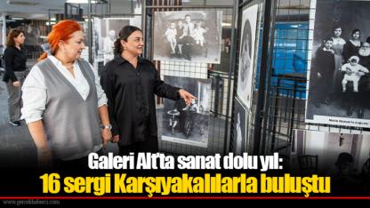 Galeri Alt’ta sanat dolu yıl: 16 sergi Karşıyakalılarla buluştu