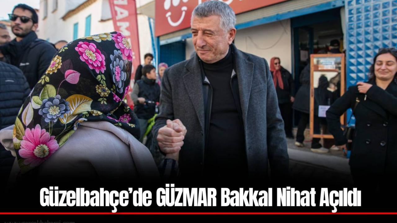 Güzelbahçe’de GÜZMAR Bakkal Nihat Açıldı