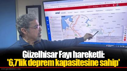 Güzelhisar Fayı hareketli: '6,7'lik deprem kapasitesine sahip'