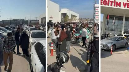 Hatay'da korku dolu anlar: Bomba ihbarı yapıldı