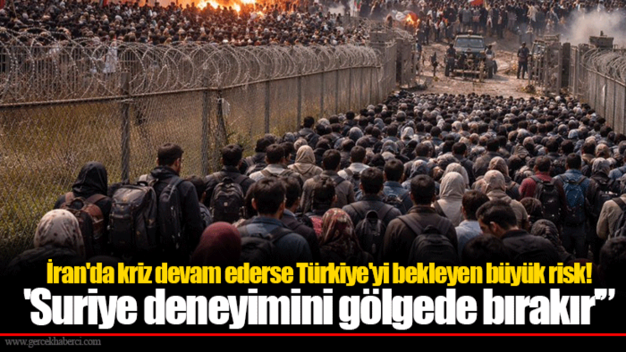 İran'da kriz devam ederse Türkiye'yi bekleyen büyük risk! 'Suriye deneyimini gölgede bırakır'”