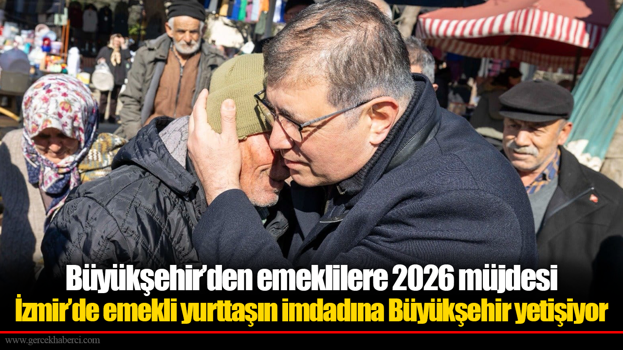 İzmir’de emekli yurttaşın imdadına Büyükşehir yetişiyor