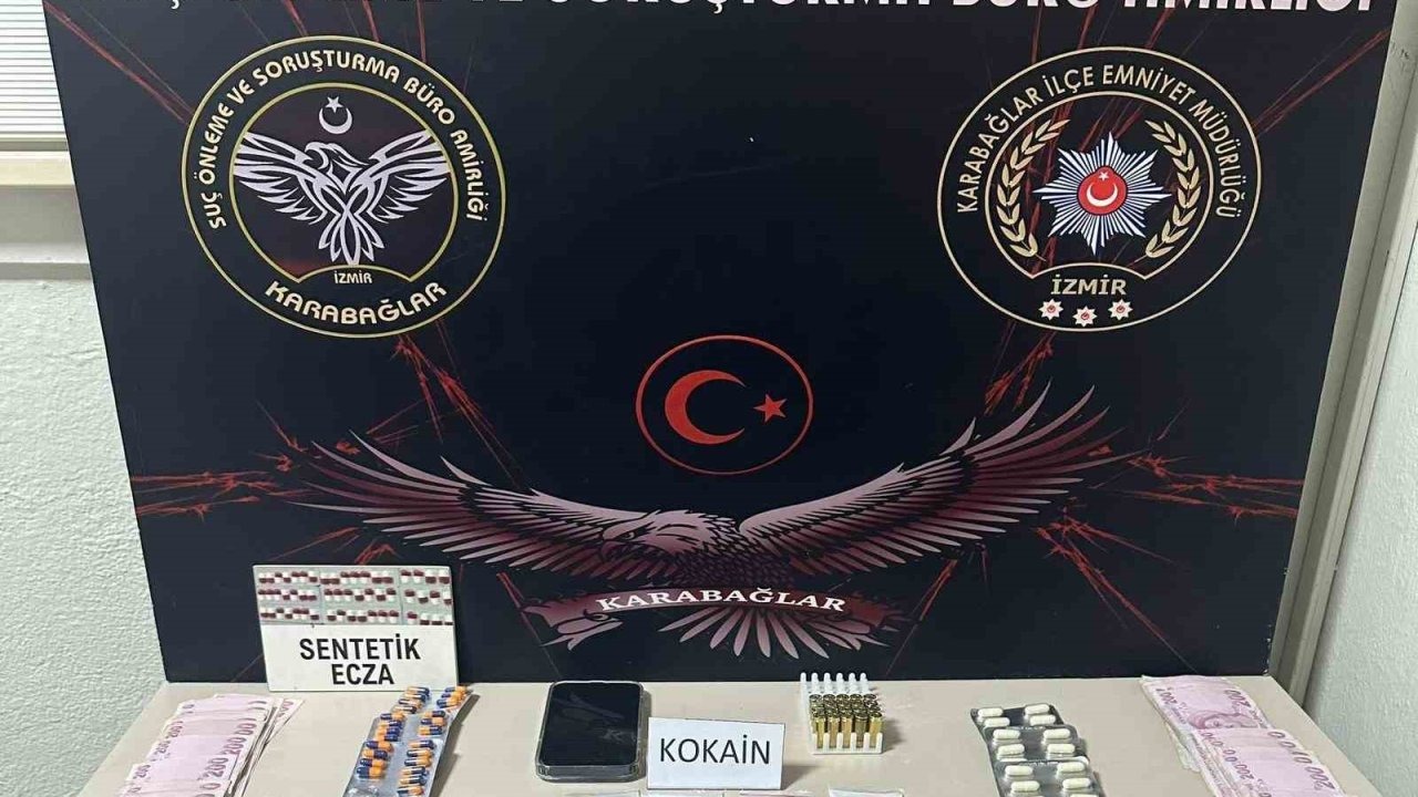 İzmir’de uyuşturucu satan sevgililer yakalandı