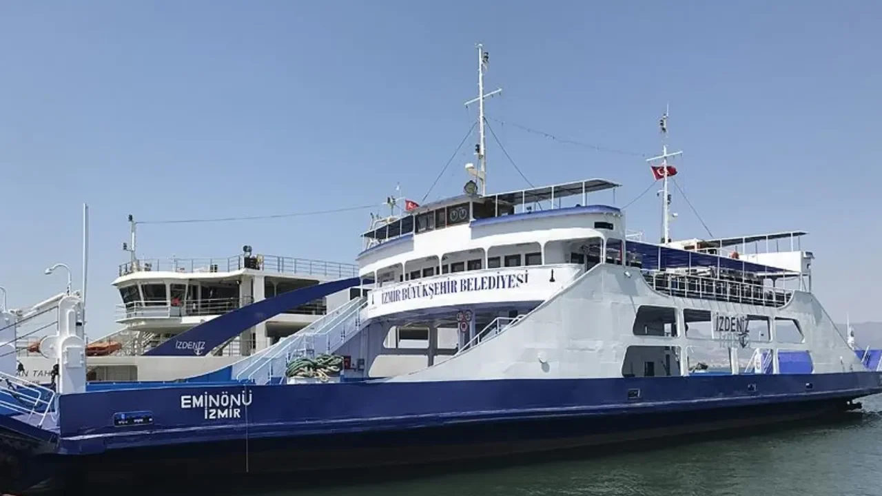 İzmir'de vapur seferleri iptali duyurusu
