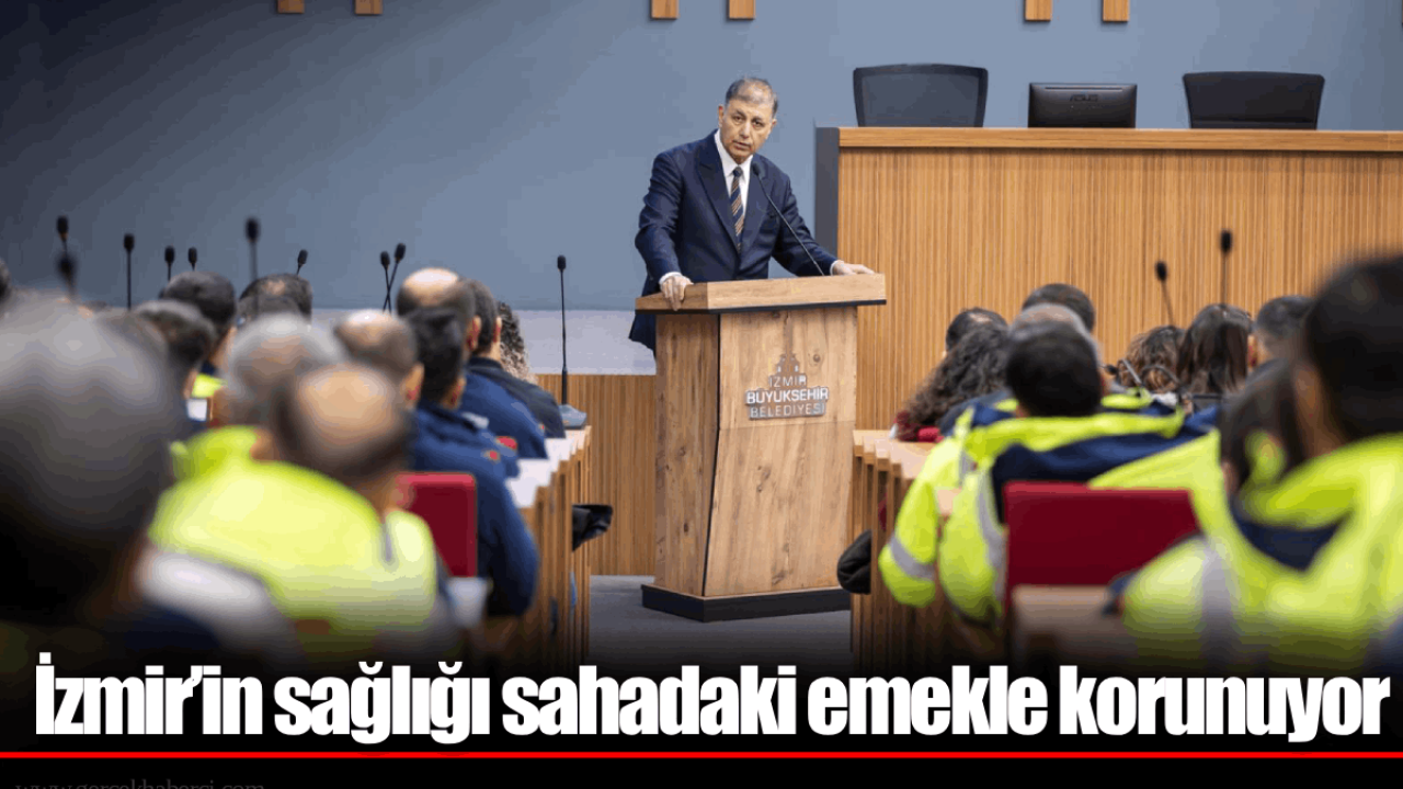 İzmir’in sağlığı sahadaki emekle korunuyor