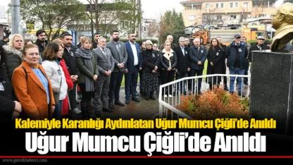 Kalemiyle Karanlığı Aydınlatan Uğur Mumcu Çiğli’de Anıldı