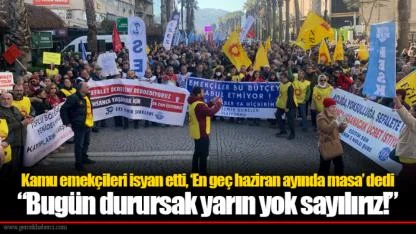 Kamu emekçileri isyan etti, ‘En geç haziran ayında masa’ dedi: “Bugün durursak yarın yok sayılırız!”