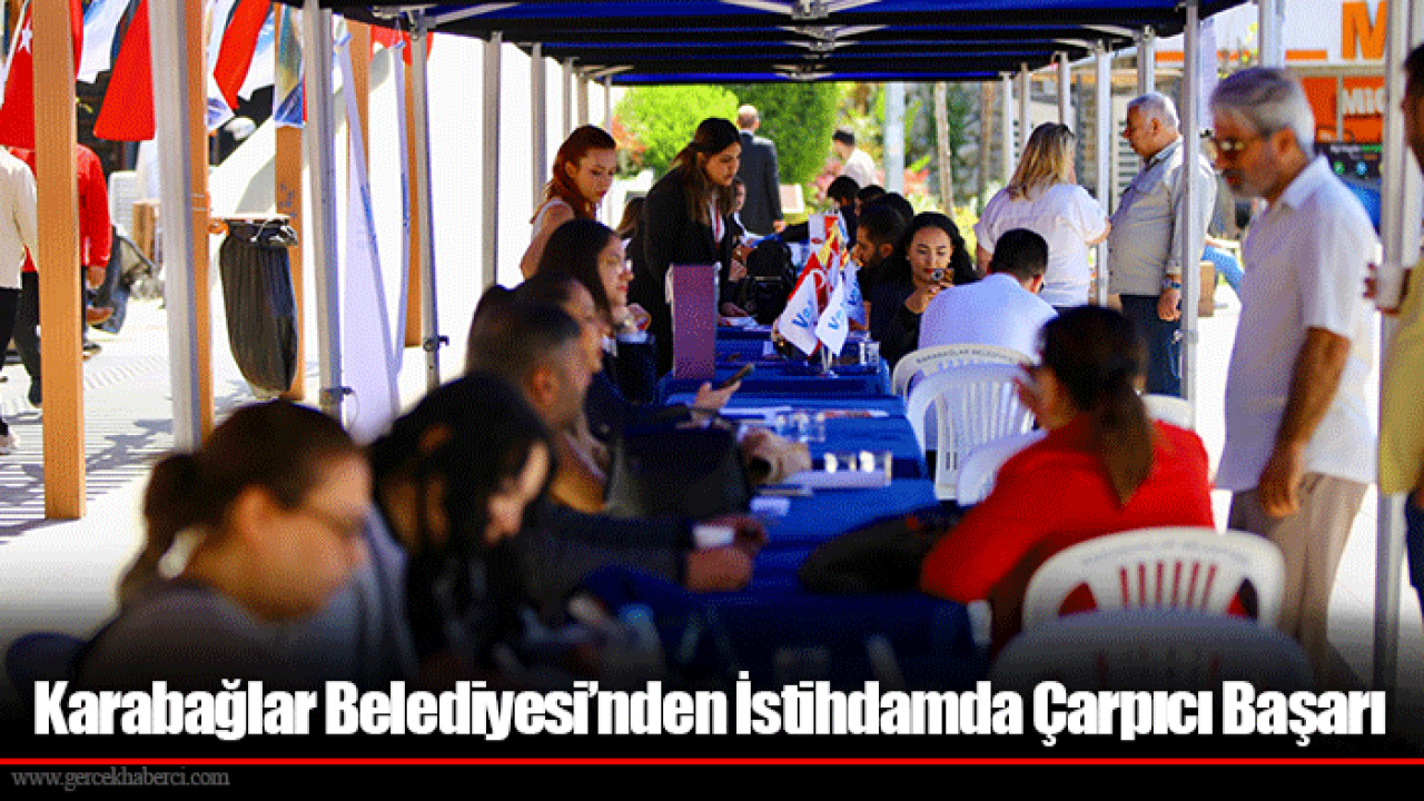 Karabağlar Belediyesi’nden İstihdamda Çarpıcı Başarı