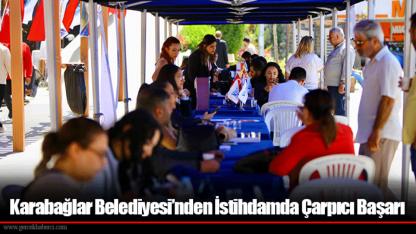 Karabağlar Belediyesi’nden İstihdamda Çarpıcı Başarı