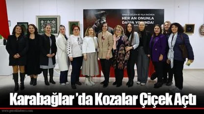 Karabağlar ’da Kozalar Çiçek Açtı