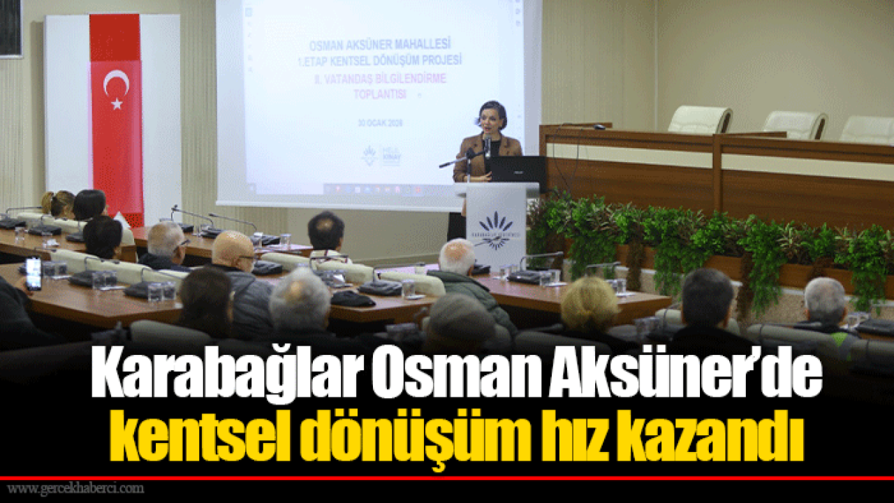 Karabağlar Osman Aksüner’de kentsel dönüşüm hız kazandı