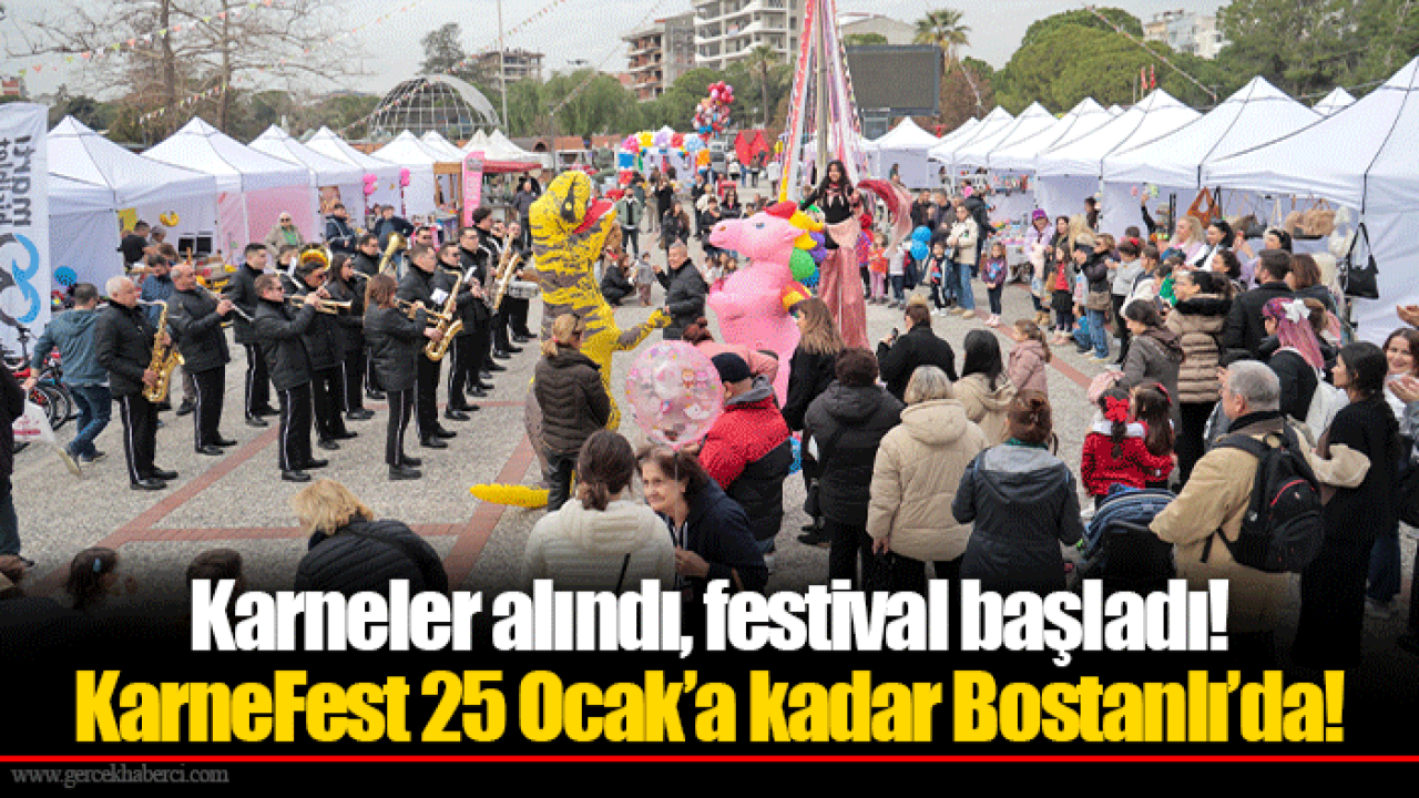 Karneler alındı, festival başladı!