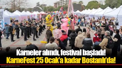 Karneler alındı, festival başladı!