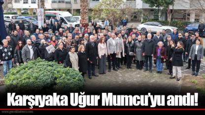 Karşıyaka Uğur Mumcu’yu andı!