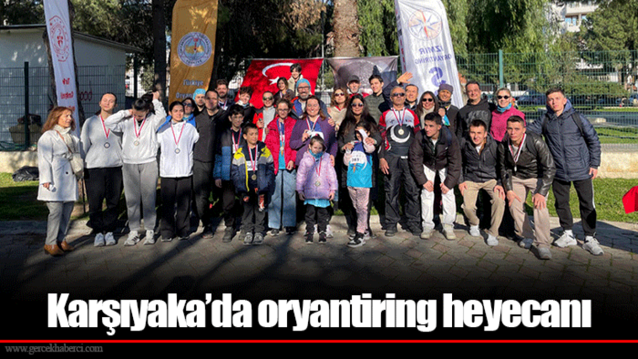 Karşıyaka’da oryantiring heyecanı