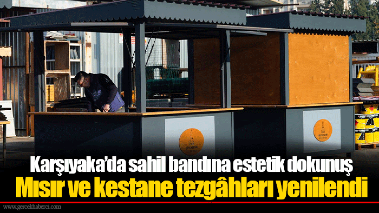 Karşıyaka’da sahil bandına estetik dokunuş