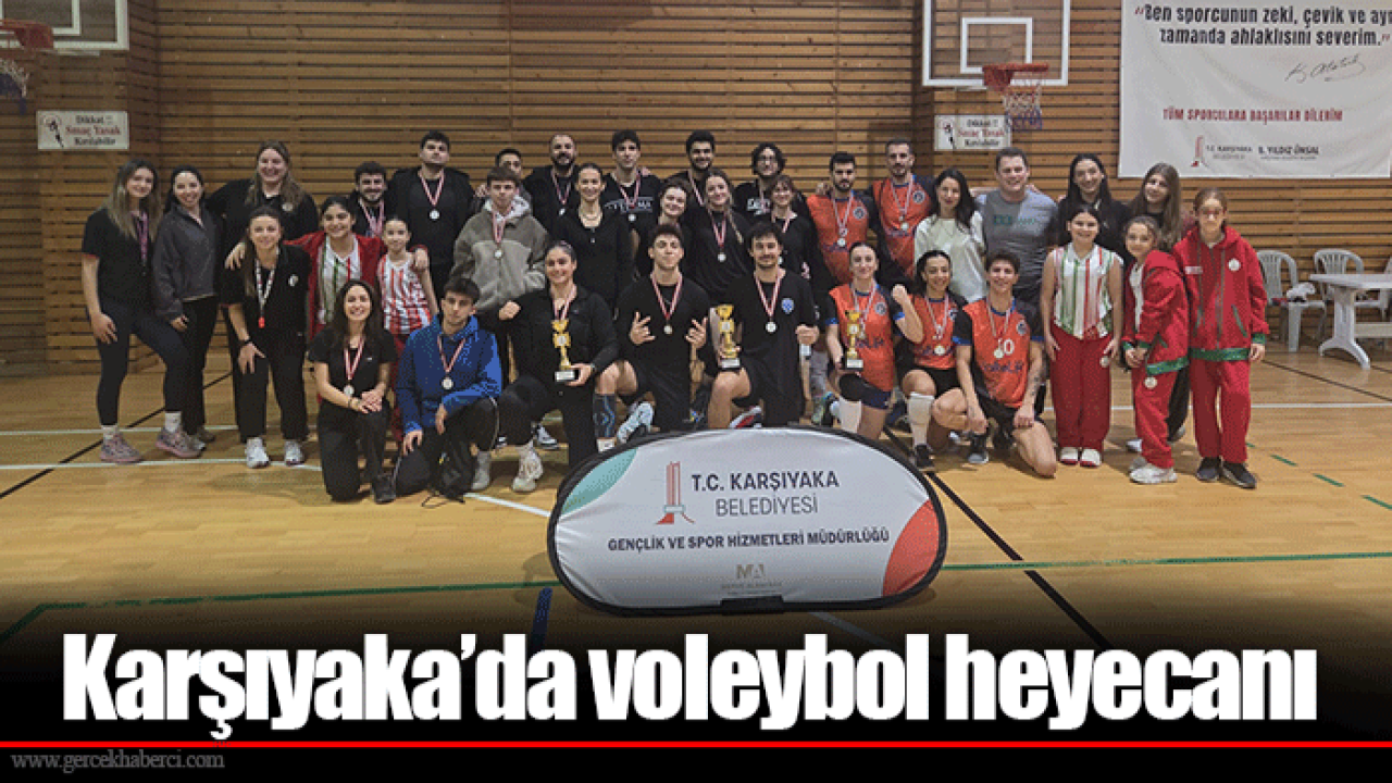 Karşıyaka’da voleybol heyecanı